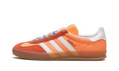 Shop Gazelle Indoor "Beam Orange" at Stadium Goods, the world's premier marketplace for authentic sneakers and streetwear. Fast shipping, easy returns. Yellow Gazelle, Adidas Shoes Gazelle, Gazelle Outfit, Adidas Hamburg, Yeezy 750, Adidas Gazelle Indoor, Orange Sneakers, Outfit For Men, Exclusive Sneakers