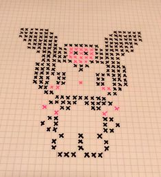 non chiederemi perché l'ho pubblicato due volte Kuromi Graph Paper, Hello Kitty Block Art, Sanrio Graph Paper, Easy Patterns To Draw Doodles, Drawings On Grid Paper, Pixel Art Pattern Easy Cute, Kawaii Pixel Art Grid, Things To Draw On Graph Paper, Pixel Drawing Anime