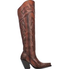 Tall boots make a fashion statement and these babes are 20 inches of pure classy fashion. Handcrafted of rich leather with an inside zipper for easy on and off. The design is narrow at the ankle and the tall fashion heel makes your legs go forever. Highlighted with an elegant western stitch design and fashion snip toe. They will fast become your favorite night out boots. Get the party started in Dan Post Seductress boots. $299.95 Western Leather Boots With Zipper Closure, Western Boots With Zipper Closure, Western Fitted Boots With Zipper Closure, Fitted Western Boots With Zipper Closure, Leather Boots With Zipper Closure And Snip Toe, Dan Post Womens Boots, Corral Boots Womens, Women's Over The Knee Boots, Heel Stretch