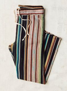 imogene + willie · fethiye in hand-loomed mesa stripe Bad Case Of Stripes, Nashville Shopping, Imogene Willie, Relaxed Pants, Stripe Pants, Relax Pants, Saturday Afternoon, Perfect Pant, Perfect Jeans