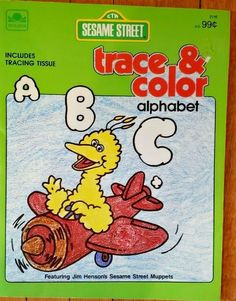 a children's coloring book with an image of a duck on the front cover