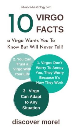 the book cover for 10 virgo fact's, which is written in green and black