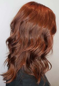 Going Auburn From Brown, Auburn Hair Box Dye, Auburn Medium Hair, Medium Dark Auburn Hair, Level 7 Auburn Hair Color, One Solid Hair Color, Auburn With Highlights And Lowlights, Auburn Glaze Hair, Solid Auburn Hair Color