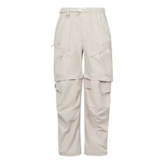 Nike ACG Smith Summit Cargo Pants 'White' DN3944-104 White Casual Cargo Pants For Outdoor Activities, White Bottoms With Pockets For Outdoor Activities, White Casual Cargo Pants For Outdoor, Casual White Cargo Pants For Outdoor Activities, Casual White Cargo Pants For Outdoor, White Utility Pants With Belt Loops, Nike Trousers With Pockets, White Wide Leg Bottoms For Outdoor, White Wide-leg Bottoms For Outdoor