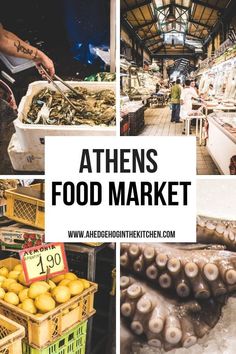 an open market with lots of fresh produce