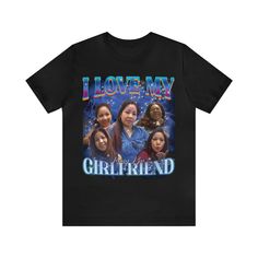 Custom Bootleg Rap Tee, I Love My Girlfriend Shirt, Custom Wife Photo Shirt, Vintage Graphic 90s Tshirt, Valentine's Shirt Gift 💫Dual side seams hold the garment's shape for longer. 💫100% Airlume combed and ringspun cotton (fiber content may vary for different colors) 💫Light fabric 💫Runs true to size 📢 Contact us if you need more information: 👉🏿Designed specifically for individuals, companies, groups, families, or any customized idea on a shirt. 👉🏿Buy a quantity of 10 shirts or more to I Love My Girlfriend Shirt, Girlfriend Shirt, Love My Girlfriend, 90s Tshirt, Girlfriend Shirts, I Love My Girlfriend, Rap Tee, My Girlfriend, Vintage Graphic