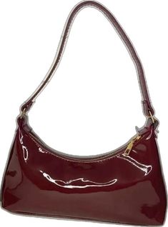 Trendy Burgundy Shoulder Bag For Errands, Trendy Burgundy Bag With Zipper Closure, Trendy Burgundy Shoulder Bag With Zipper, Trendy Burgundy Shoulder Bag With Removable Pouch, Square Handbag, Patent Leather Bag, Mini Shoulder Bag, Valentines Gift, Small Crossbody