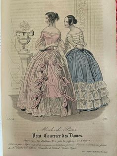 Mid 1800s Fashion, 1840s Dress, 19th Century Dresses, 1870 Fashion, 1840s Fashion, 1899 Fashion, Decades Fashion, Little Mermaid Dresses