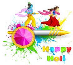 an image of happy holi