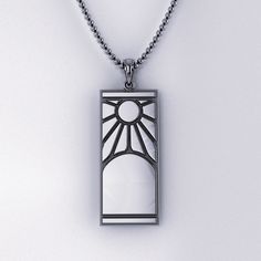 Hanafuda Pendant Spiritual White Gold Jewelry With Box Chain, Elegant Oxidized Gunmetal Jewelry, Sterling Silver Rectangular Pendant With Polished Finish, Luxury Silver Brass Necklace, Timeless Oxidized Silver Jewelry, Sterling Silver Jewelry For Everyday, Everyday Sterling Silver Jewelry, Silver Brass Rectangular Pendant Jewelry, Silver Brass Jewelry With Rectangular Pendant