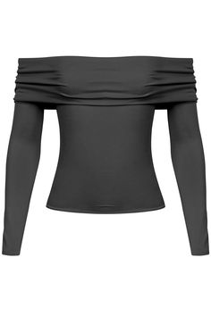 The Teza Buttery Fold Over Long Sleeve is the perfect blend of comfort and style. With its off the shoulder design, double layered fabric, and soft texture, this top is sure to become a staple in your wardrobe. Stay on trend while feeling cozy and chic. Casual Stretch Off-shoulder Foldover Top, Chic Long Sleeve Off-shoulder Top, Casual Off-shoulder Foldover Top For Fall, Versatile Off-shoulder Top For Fall, Foldover Top For Night Out In Fall, Spring Off-shoulder Tops For Layering, Fall Foldover Top For Night Out, Stretch Off-shoulder Top With Foldover, Off-shoulder Tops For Spring Layering