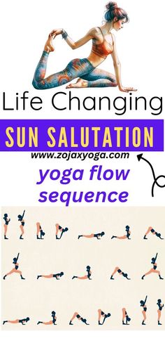 Experience the rejuvenating power of the sun salutation sequence with this detailed guide to sun salutation yoga. Perfect for energizing your day, this flow includes both sun salutation A and B, offering a harmonious blend of poses that improve flexibility, strength, and mindfulness. Whether you're new to yoga or refining your practice, this sun salutation routine connects breath and movement for a full-body workout and a peaceful mind. Standing Yoga Poses, Standing Yoga, Mental Disease, Surya Namaskar, A Balanced Life, Yoga Sequence, Yoga Journal