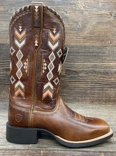 10038327 Women's Round Up Skyler Square Toe Western Boot by Ariat – Rushing Boots Southern Fits, Boot Closet, Southwestern Embroidery, Ariat Cowgirl Boots, Cowgirl Boots Square Toed, Cute Cowgirl Boots, Boot Scootin Boogie, Rodeo Boots, Square Toe Western Boots