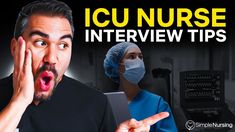 ICU Nurse Interview Tips | New Grad Advice from SimpleNursing New Grad Nurse Job Announcement, Nurse Interview Tips, New Grad Nurse Interview Questions, Nursing School Interview, Simple Nursing