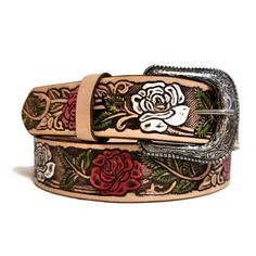 Flaunt your casual style with this beautiful embossed belt! Made from real leather, this belt comes with snaps to easily remove the buckle.  This belt is perfect for dressing up or down, and it's sure to add a touch of bohemian-chic style to any outfit. Vintage vibe and Western-inspired design ✨✨Belts and jeans sizes are different: please follow the instructions in the picture *HANDMADE  with love and care with the help of talented artisans for an authentic look. *EMBOSSED LEATHER, engraved clas Adjustable Belts As A Gift, Adjustable Hand-tooled Belts, Adjustable Hand Tooled Belt Perfect For Gifts, Adjustable Hand Tooled Belt As Gift, Traditional Adjustable Hand-tooled Belt, Adjustable Hand Tooled Belt For Festivals, Leather Engraved, Womens Belt, Handmade Leather Belt