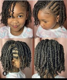 High Ponytail Ideas, Black Baby Girl Hairstyles, Baby Girl Hairstyles Curly, Daughter Hairstyles, Ponytail Ideas, Cabello Afro Natural, Lil Girl Hairstyles, Kids Curly Hairstyles, Quick Natural Hair Styles