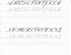 some type of handwriting that has been written in cursive writing with numbers and letters