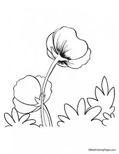 a black and white drawing of a flower