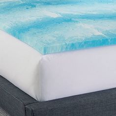 an image of a mattress topper with water on it