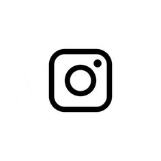 the instagram logo is shown in black and white