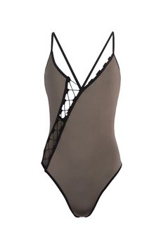 Experience the ultimate combination of style and practicality with the AMBRA ONE PIECE bathing suit from Panarea Couture. Featuring a front cut-out design with a delicate lace pattern and providing moderate back coverage, this swimsuit is the perfect choice for any fashion-forward individual.Available in Sand.Content: 89% Polyamide, 11%ElastineMADE IN ITALYHAND WASH COLDFit: Model is wearing size S Splish Splash, One Piece Bathing Suit, Cut Out Design, Tailored Shirts, Lace Pattern, Blazer Dress, Bathing Suit, Jacket Tops, Jumpsuit Dress