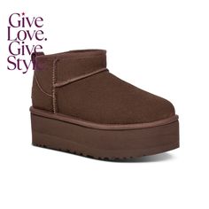 in stock Ultra Mini Platform Uggs, Mini Platform Uggs, Platform Uggs, Swim Trends, Kids Trend, Mens Trends, Linen Shop, Luxe Gifts, Cute Sweaters