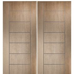 Pair of 80 Tall Modern Mahogany Flush Exterior Doors Mid Century Modern Interior Doors, Wood Front Entry Doors, Farmhouse Craftsman, Solid Wood Entry Doors, Rustic Mediterranean, Interior Door Styles, Wood Entry Doors, Wood Exterior Door, Contemporary Doors