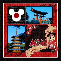 an image of japan with mickey mouse