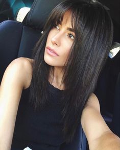 Short Hair Fringe, Shoulder Hair, Pinterest Hair, Themes Free, Fringe Hairstyles, Hair Color Balayage, Medium Hair Cuts