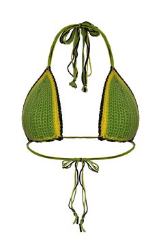 Features: Water-friendly Halterneck Adjustable fit Does not sag or lose shape Breathable Handcrafted Lightweight feel Soft and comfortable 100% Acrylic Yarn Note: The bikini top includes neck and back strings for adjustability and support. Regular strings for smaller chests, double strings for larger chest sizes. Package Include: 1 x Crochet Bikini Top Pride Crochet, Handmade Bikinis, Flag Pride, Acrylic Fiber, Spring Green, Small Chest, Pride Flags, Crocheted Item, Colorful Pictures