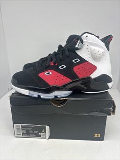 Air Jordan 6-17-23 Black Carmine GS Mens/Boys Sz. 6.5 Wmns. Sz. 8 DM1159-006 NIB New never worn. Box has wear. Classic Jordan Sports Shoes With Round Toe, Casual Jordan Shoes With Cushioned Footbed For Streetwear, Casual Jordan Shoes With Boost Midsole For Light Sports, Casual Jordan Shoes With Boost Midsole For Sports, Casual Breathable Jordan Shoes For Light Sports, Casual Jordan Shoes For Light Sports, Casual Jordan Shoes With Breathable Synthetic Material, Casual Jordan Shoes For Light Sports With Cushioned Footbed, Casual Jordan Shoes With Cushioned Footbed For Light Sports