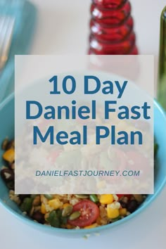 10 Day Daniel Fast Meal Plan 10 Day Daniel Fast, Vegetable Lunch, Daniel Diet, The Daniel Plan