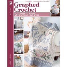 the book is about crochet and how to use it