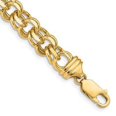 Product Specification Bracelet Type Charm Chain Length 8 In Chain Width 9 Mm Clasp /Connector Lobster Feature Solid Jewelry Type Bracelets Length 8 In Material Gold Material Color Yellow Material Purity 14K Product Type Jewelry Sold By Unit Each Charm Chain, Fine Jewelry Gift, Selling Jewelry, High Quality Jewelry, Bracelet Sizes, Gold Material, Link Bracelets, Chain Length, Precious Stones