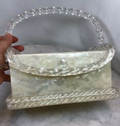 Vintage Patricia Of Miami Lucite Purse Bag | eBay Lucite Purse, Vintage Suits, Girly Accessories, Vintage Purses, Vintage Lucite, Purse Styles, Purse Bag, Vintage Bags, Formal Dress