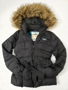 HOLLISTER HOLLISTER WOMENS OUTERWEAR HOODIE PARKA JACKET SZ: XS - NWT / FREE SHIPPING!!! ** Retail Price : $140 ** Size : X-SMALL for WOMENS ** This is a NEW Item **  Shipping  NO INTERNATIONAL SHIPPING, ONLY USA SHIPPING(Exclude Hawaii/Alaska/PO BOX)  NO RETURN AND REFUND  Terms & Condition  * The buyer will be charged a 20% restocking fee for all items returned that are determined to be in working order, and a refund will not be given.  * We will not accept any item that is damaged in return s Fitted Winter Hooded Jacket With Adjustable Hood, Fitted Hooded Jacket For Cold Weather, Trendy Outerwear With Drawstring Hood For Cold Weather, Fitted Outerwear With Detachable Hood, Hooded Fall Parka, Trendy Hooded Outerwear With Fleece Lining, Winter Fitted Outerwear With Drawstring Hood, Fitted Hooded Jacket With Adjustable Hood For Cold Weather, Fitted Winter Outerwear With Drawstring Hood