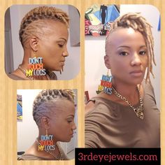 Locs With Faded Sides Women, Locs Hairstyles For Women With Shaved Sides, Loc Shaved Sides Styles, Short Loc Styles With Shaved Sides, Loc Updo With Shaved Sides, Shaved Sides With Locs Black Women, Locs With Shaved Sides Black Women, Loc Styles With Shaved Sides Black Women, Loc Mohawk Styles Shaved Sides