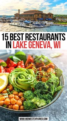 15 Best Restaurants in lake Geneva WI Bachelorette Party Lake, Wisconsin Food, Midwest Road Trip, Lake Geneva Wisconsin, North America Travel Destinations, Scenic Road Trip, Travel Bucket List Usa, Usa Travel Guide