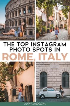 the top instagram spots in rome, italy