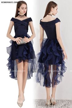 Navy Blue High Low Puffy Party Dress With Ruffles Ref#BLS97023 at GemGrace. #HomecomingDresses Shop now to get $10 off. Pro custom-made service for wedding dress, formal dress. View Homecoming Dresses,Short Homecoming Dresses,Blue Homecoming Dresses,Cute Homecoming Dresses,Navy Blue Homecoming Dresses,Semi Formal Dresses for more ideas. Click to shop now! #BuyableHomecomingDresses Blue Ruffled Evening Dress, Blue Ruffled Dress For Banquet, Spring Blue Ruffle Dress For Party, Knee-length Ruffled Dress For Prom, Navy Sleeveless Dress With Ruffles, Royal Blue Ruffled Evening Dress, Elegant Navy Dress With Ruffles, Blue Ruffled Dress For Party Season, Blue Ruffle Dress For Party