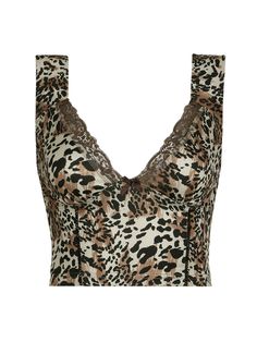 Take a walk on the wild side with the Rayne Leopard Print V-Neck Crop Top. The sleeveless design and slim fit provide a sexy, stylish look, while the lace detailing adds a touch of femininity. Part of the Alees Fashion Streetwear Collection, this top is a basic must-have with a fierce twist. Details Rayne Leopard Print V-Neck Crop Top Sleeveless V-Neck Lace Detailed Slim Fit Sexy, Stylish, Basic Alees Fashion Streetwear Collection Leopard Tank Top, Leopard Tank, Aesthetic 2000s, Summer Formal Dresses, Streetwear Collection, Elegant Attire, Womens Camisoles, Walk On The Wild Side, Popular Dresses