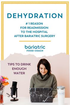 Did you know dehydration is the top reason for hospital readmission after bariatric surgery? 😯 Stay informed and hydrated by learning the early & late symptoms of dehydration and how to get in enough water! 🥤 Dive into our BFC Blog for tips & tricks on water intake after gastric sleeve, bypass or duodenal switch:  https://www.bariatricfoodcoach.com/how-much-water-a…sleeve-or-bypass/ 💧 #BariatricTips #StayHydrated Duodenal Switch Before And After, Sleeve Surgery Diet, Symptoms Of Dehydration, Duodenal Switch, Bypass Recipes, Increase Water Intake, Gastric Bypass Recipes, Veggie Salad Recipes, Wls Recipes