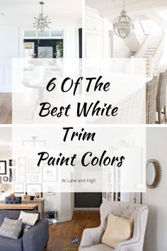 the best white trim paint colors