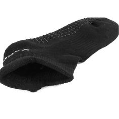 a pair of black socks sitting on top of each other