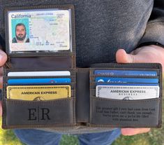 Check out our other products, https://www.etsy.com/shop/LosAngelesGift Custom Photo Wallet, Leather Mens Wallet, Custom Picture Wallet, Custom Engraved Gift, Personalized Trifold Wallet, Father Day Gifts The personalized leather trifold wallet is a fantastic gift for special days. Give joy to your loved ones! You can safely use your contactless transaction cards in the wallet combined with RFID technology. The design, which is always up-to-date in your use with its quality structure, is a highly Personalized Bifold Wallet For Daily Use, Father's Day Rectangular Wallets With Card Slots, Bifold Wallets With Id Window As Gift, Bifold Wallet With Id Window As Gift, Rectangular Wallets With Interior Card Slots For Father's Day, Brown Wallets With Id Window For Gift, Brown Wallet With Id Window For Gift, Brown Wallet With Id Window As Gift, Father's Day Gift Trifold Wallet With Card Slots