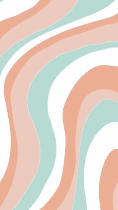 an abstract background with wavy lines in pastel colors