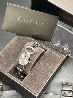 Vintage Gucci  wrist watch with Diamonds for ladies. Pre - owned watch. Wrist watch  Swiss movement Link watch Diamonds dial/ face. Water resistant. Gift for women Gift for her Gift for Mother Wedding Birthday Anniversary Christmas  Brand: Gucci Tornabuoni Condition: watch in excellent condition, perfect working, not scratched, serviced with new battery. Readout: Analog  Region manufacture: Switzerland  Movement: Swiss made Quartz  Materials: Gold plated stainless steel, Swiss movement. Watch bo Gucci Watch Women, Diamond Watches Women, Mother Wedding, Gucci Watch, Mother Birthday, Wedding Christmas, Gift For Mother, Anniversary Wedding, Diamond Watch