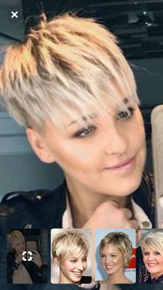 Haircut Ideas For Women, Haircut Gray Hair, Short Pixie Bob, Bob Haircut Ideas, Best Short Hairstyles, Edgy Pixie Haircuts, Pixie Bob Haircut