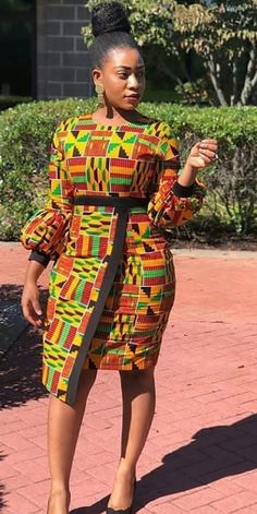 Kitenge Designs, African Prom Dresses, African Print Clothing, African Wedding Dress, African Fashion Modern