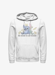 Disney Lilo & Stitch Kind To All Kinds Hoodie Disney Hoodies, Bear Hoodie, Christian Grey, Disney Winnie The Pooh